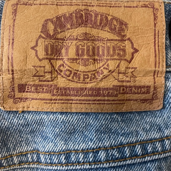 Cambridge dry goods, Company, jeans. light wash some imperfections size 4 - Picture 3 of 3